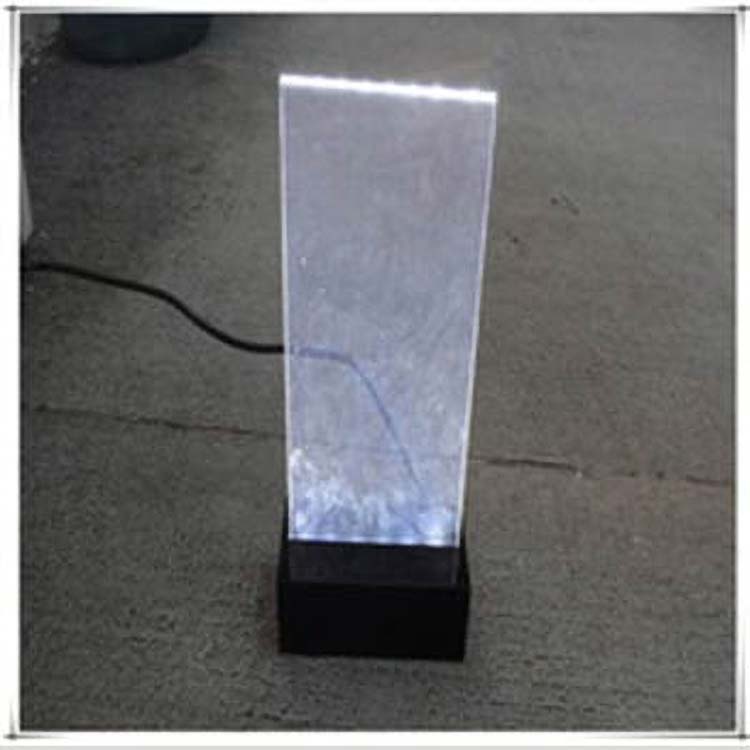 發(fā)光帶電源有機(jī)玻璃臺(tái)卡